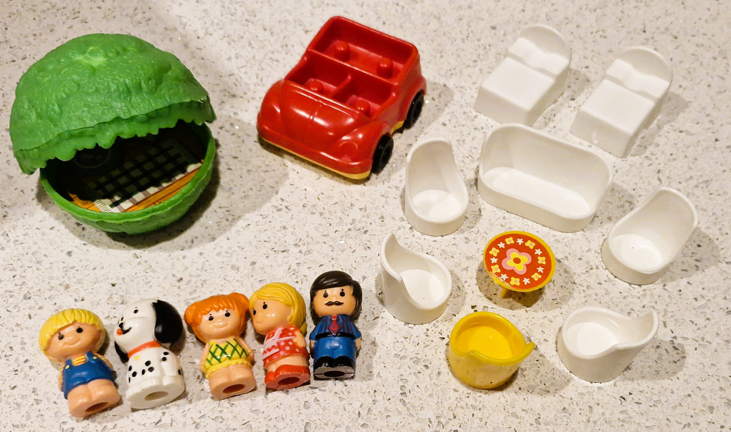 Vintage 1970s Palitoy Discovery Time Pop Up Tree House with Characters & Car - Boxed, Tree tots, Pop Up Tree House, 70s, 80s, Vintage Toys