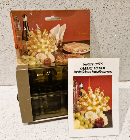 Classy Cuisine, Canape Maker, Vintage Canape Maker, Vintage Kitchenalia, Vintage cocktail party