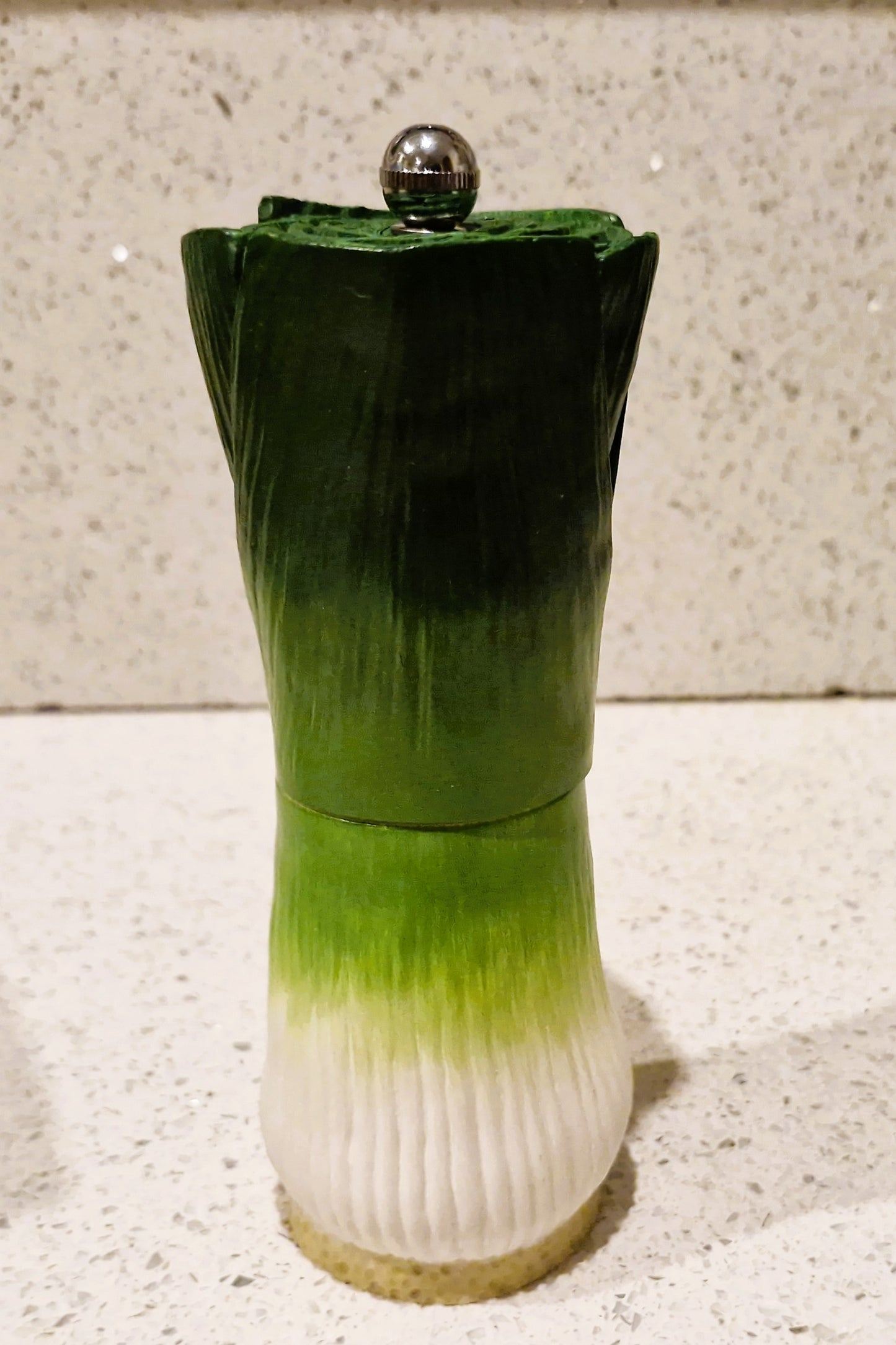 Sagaform Pepper Mill Grinder, Leek Shaped: Rare, 90s, Vintage, Retro Kitchen