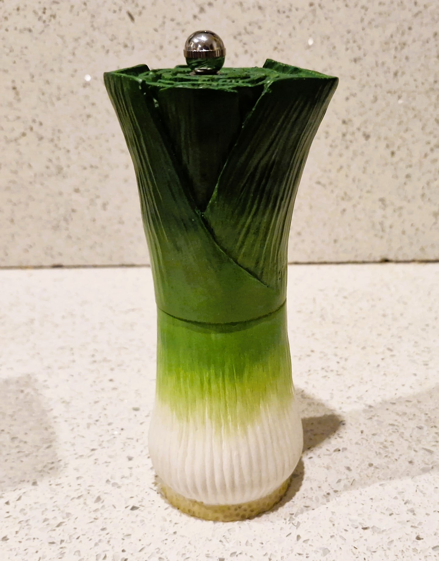 Sagaform Pepper Mill Grinder, Leek Shaped: Rare, 90s, Vintage, Retro Kitchen