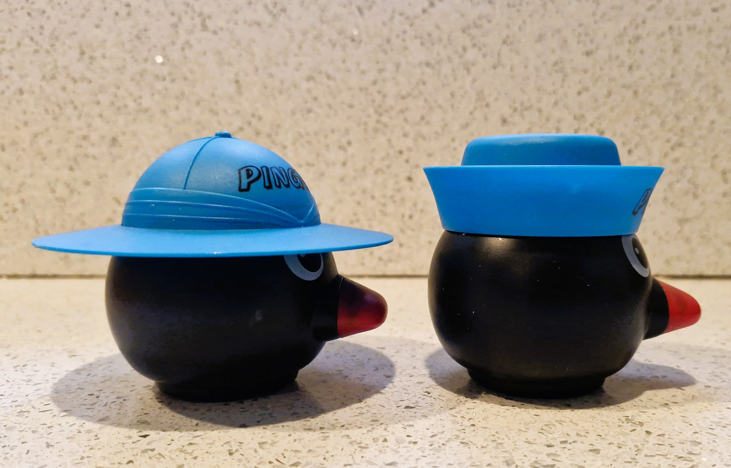 PIINGU, Pingu Ice Cream Tub, Hat as Lid, Very Rare, 90s Nostalgia, Vintage, Pingu Toys