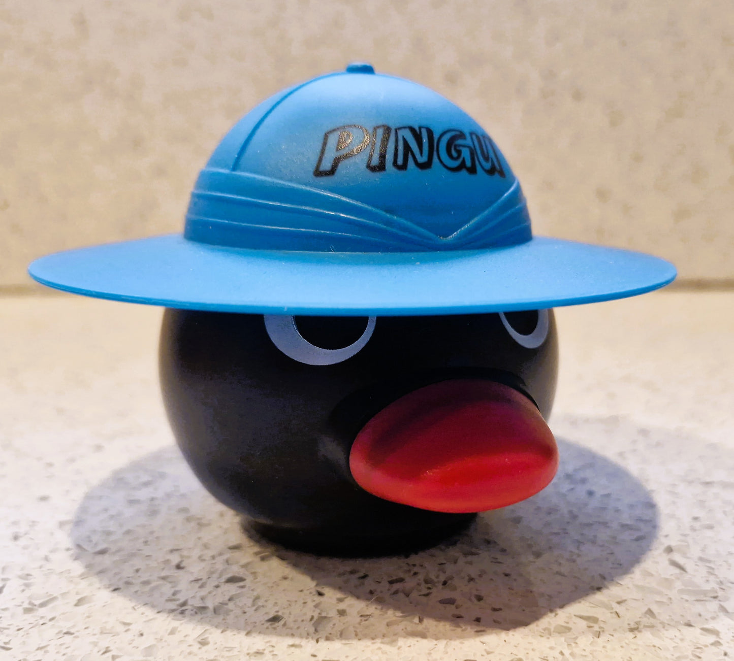 PIINGU, Pingu Ice Cream Tub, Hat as Lid, Very Rare, 90s Nostalgia, Vintage, Pingu Toys