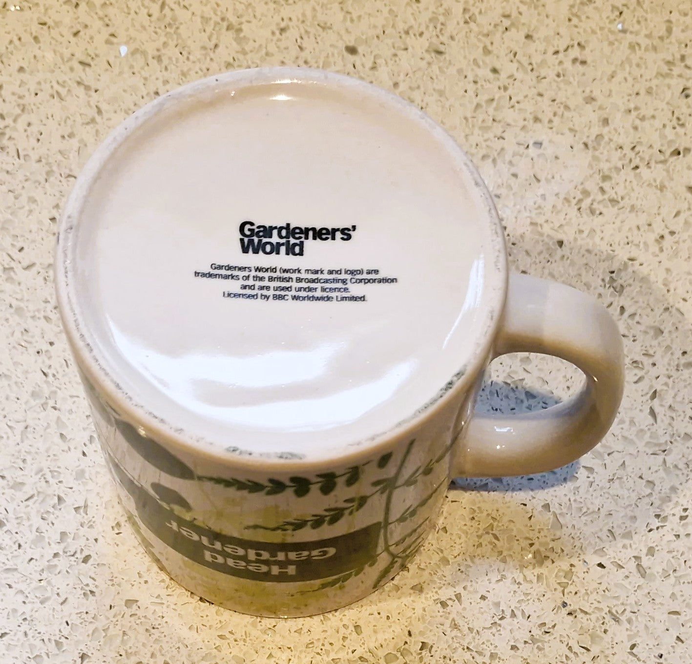 Gardeners World, Head Gardeners Mug, BBC, Gardeners Gift, Gardening