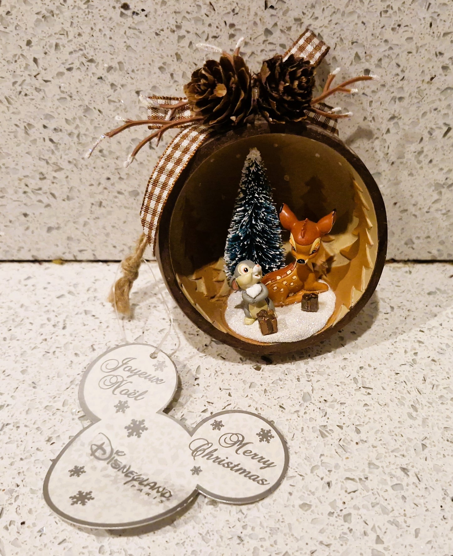 Disney Bambi and Thumper Christmas tree decoration/ornament: Bambi, Thumper, Disney, Christmas Tree Ornament, Rare