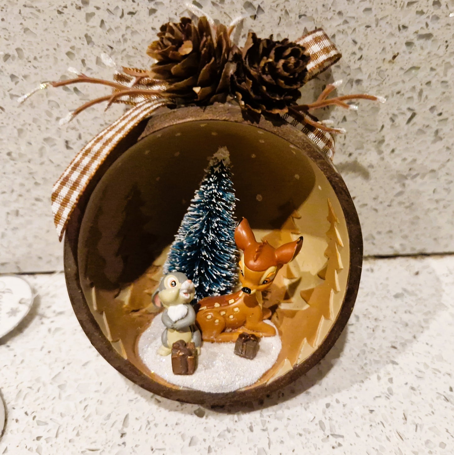 Disney Bambi and Thumper Christmas tree decoration/ornament: Bambi, Thumper, Disney, Christmas Tree Ornament, Rare