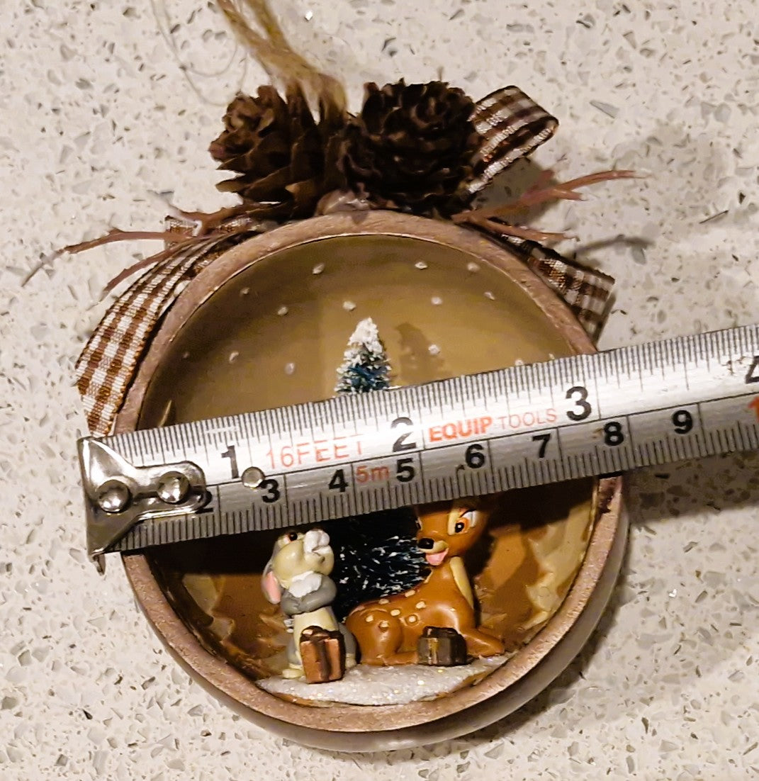 Disney Bambi and Thumper Christmas tree decoration/ornament: Bambi, Thumper, Disney, Christmas Tree Ornament, Rare