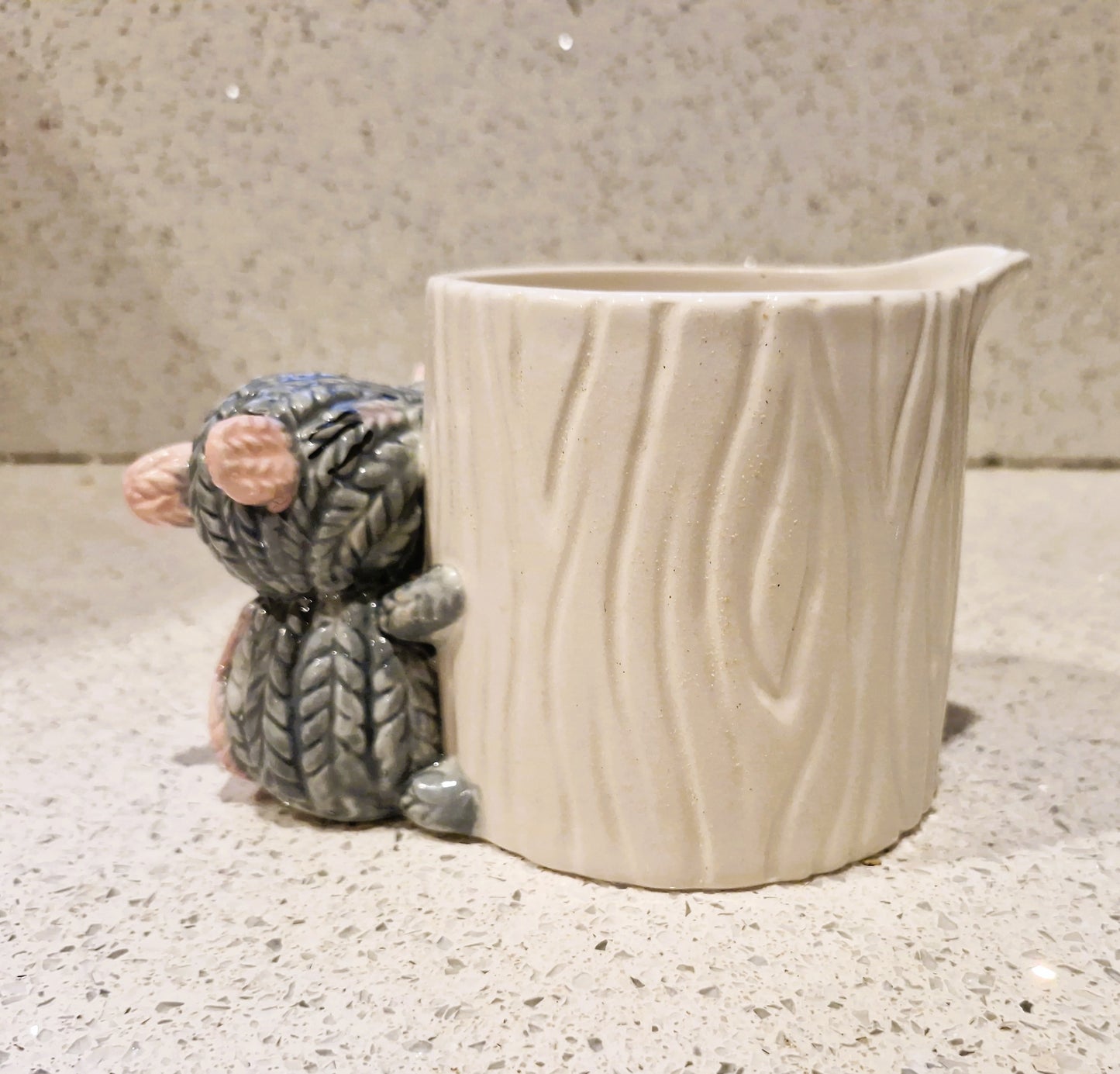 Cute Mouse Milk Jug: Pitcher, Creamer, Mice, Mouse, Ceramic