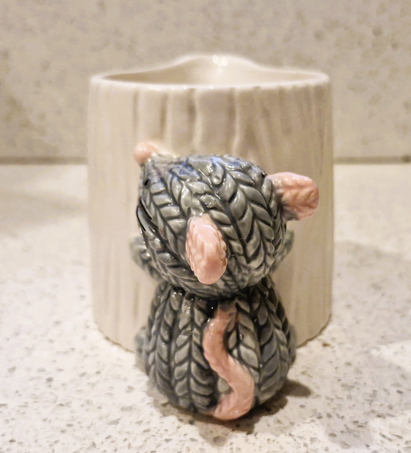 Cute Mouse Milk Jug: Pitcher, Creamer, Mice, Mouse, Ceramic