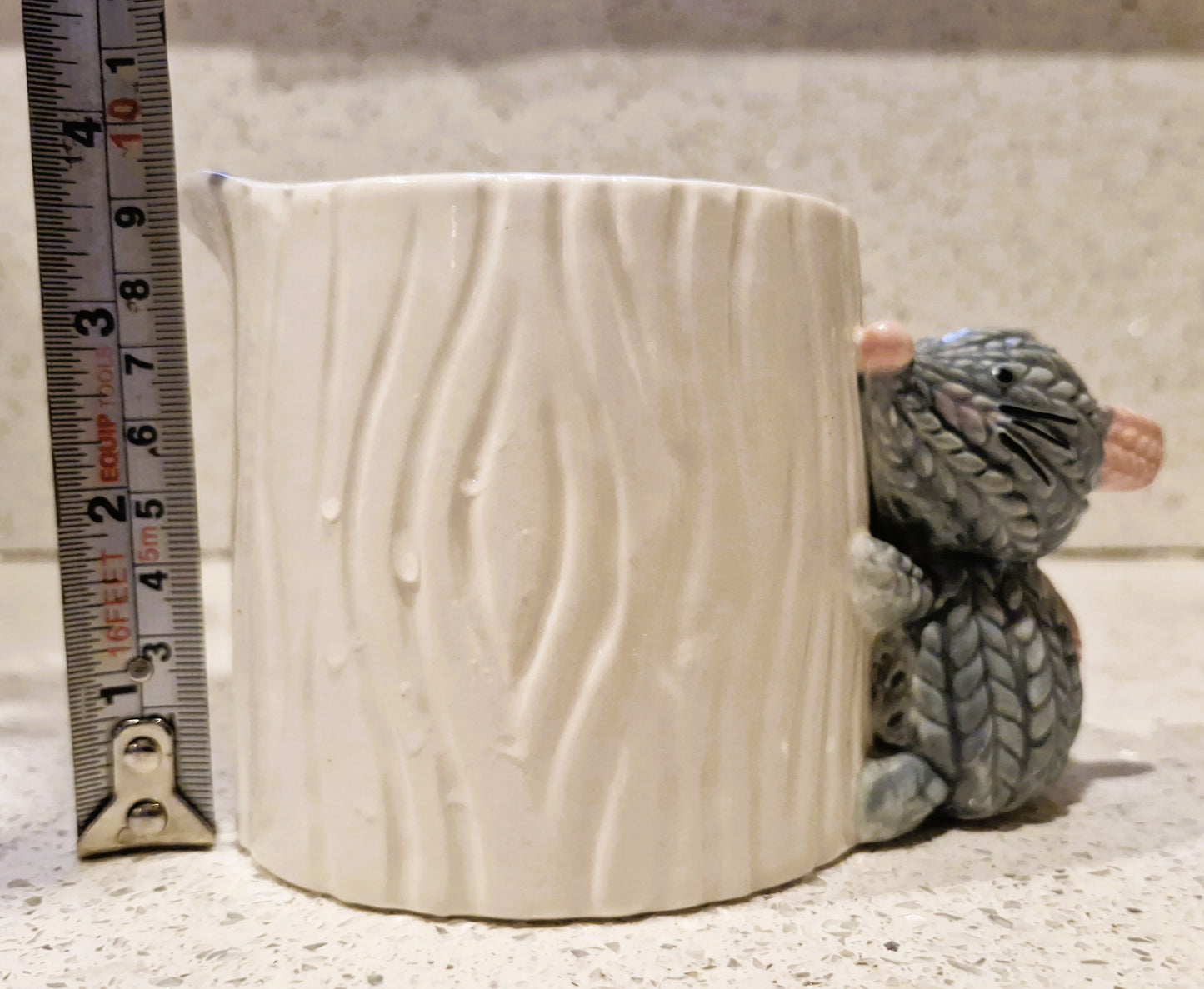 Cute Mouse Milk Jug: Pitcher, Creamer, Mice, Mouse, Ceramic