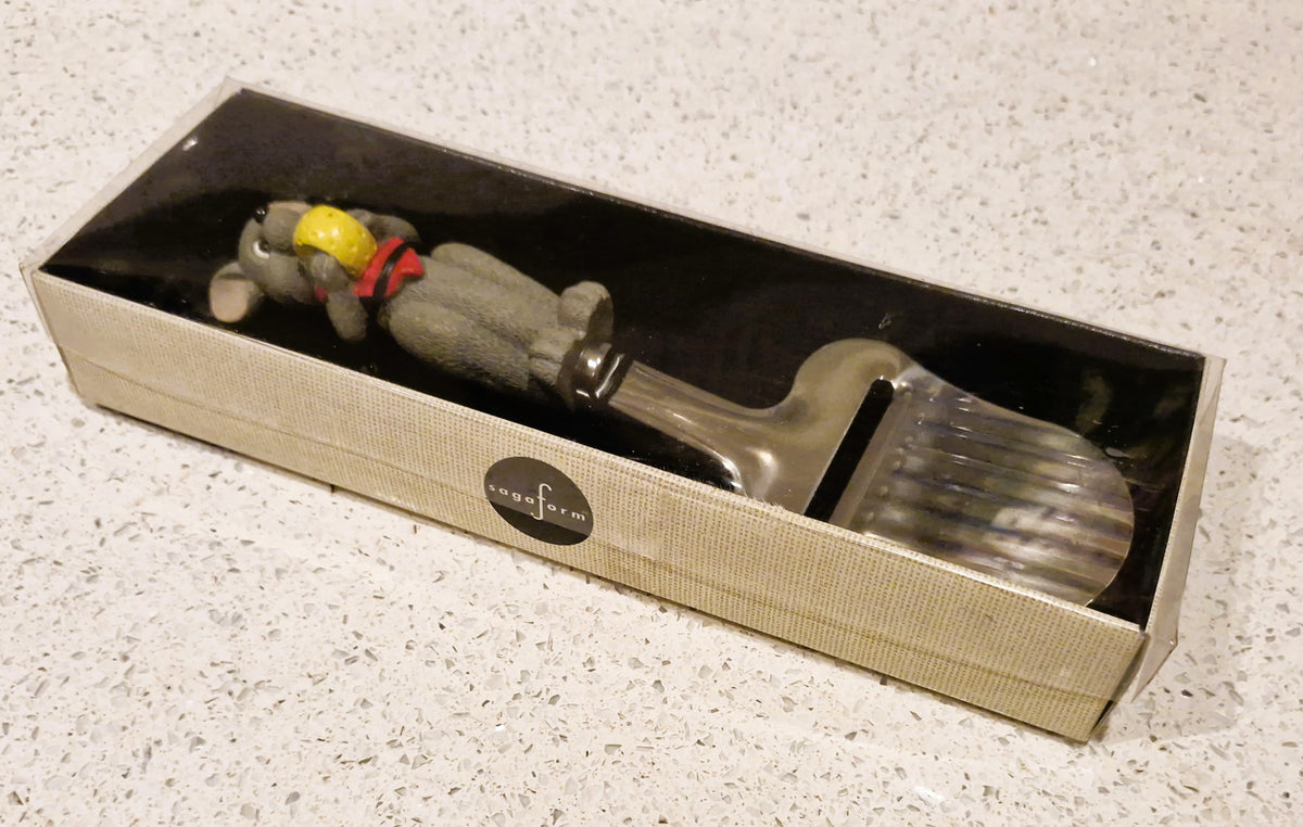 Vintage Sagaform Mice Cheese Slicer: Cheese Knife, Sagaform Mouse