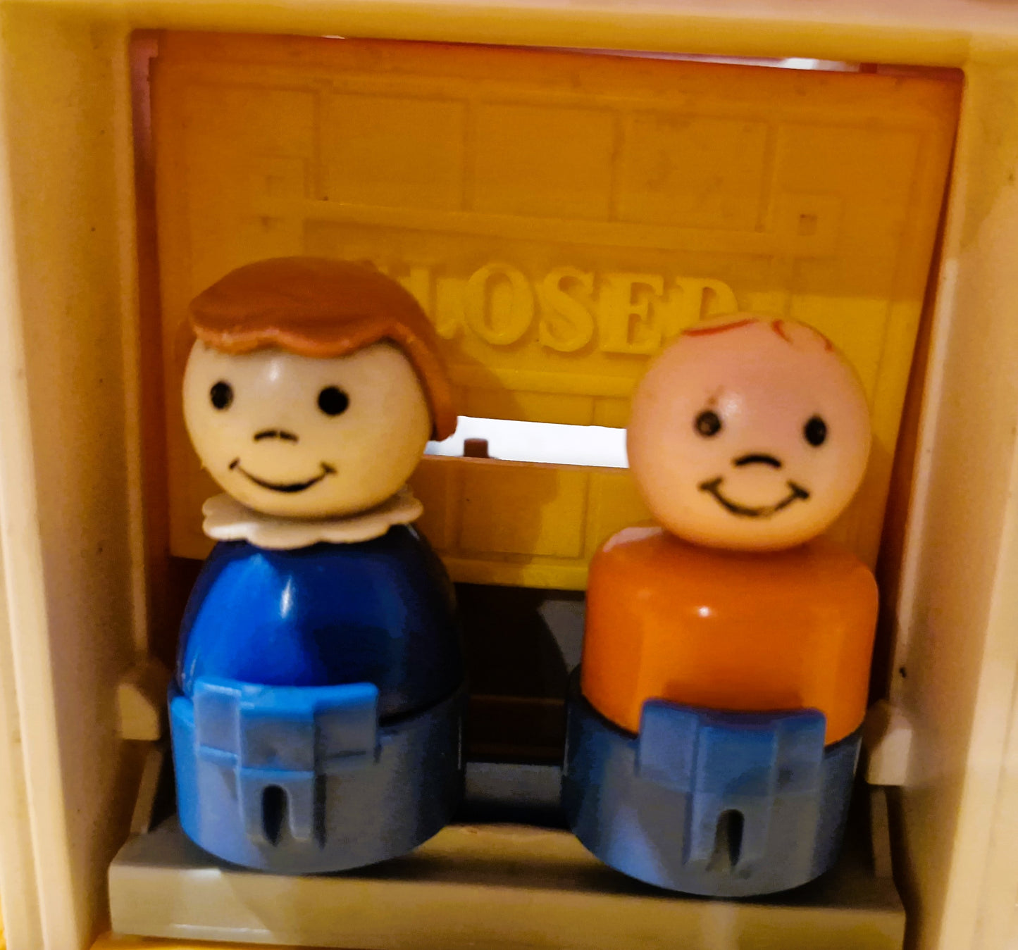 Vintage Fisher Price Main Street Set: Little People Town w/ Vehicles & Figures - BOXED