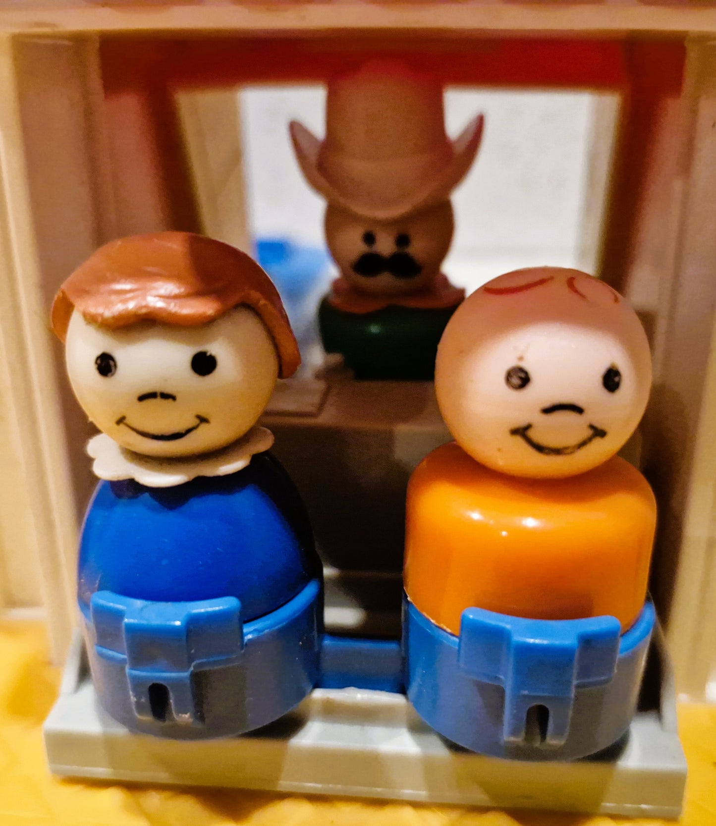 Vintage Fisher Price Main Street Set: Little People Town w/ Vehicles & Figures - BOXED