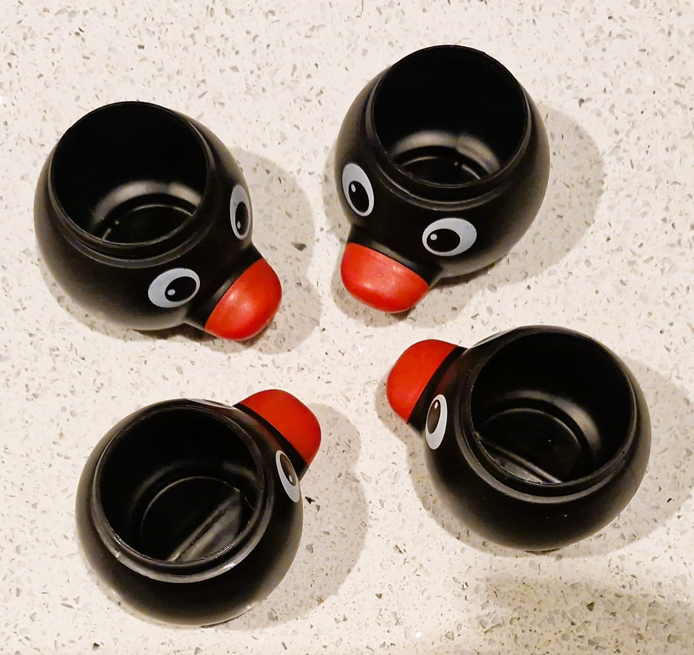 PINGU,  BLUE HAT, Pingu Ice Cream Tub, Hats as Lids, Very Rare, 90s Nostalgia, Vintage, Pingu Toys