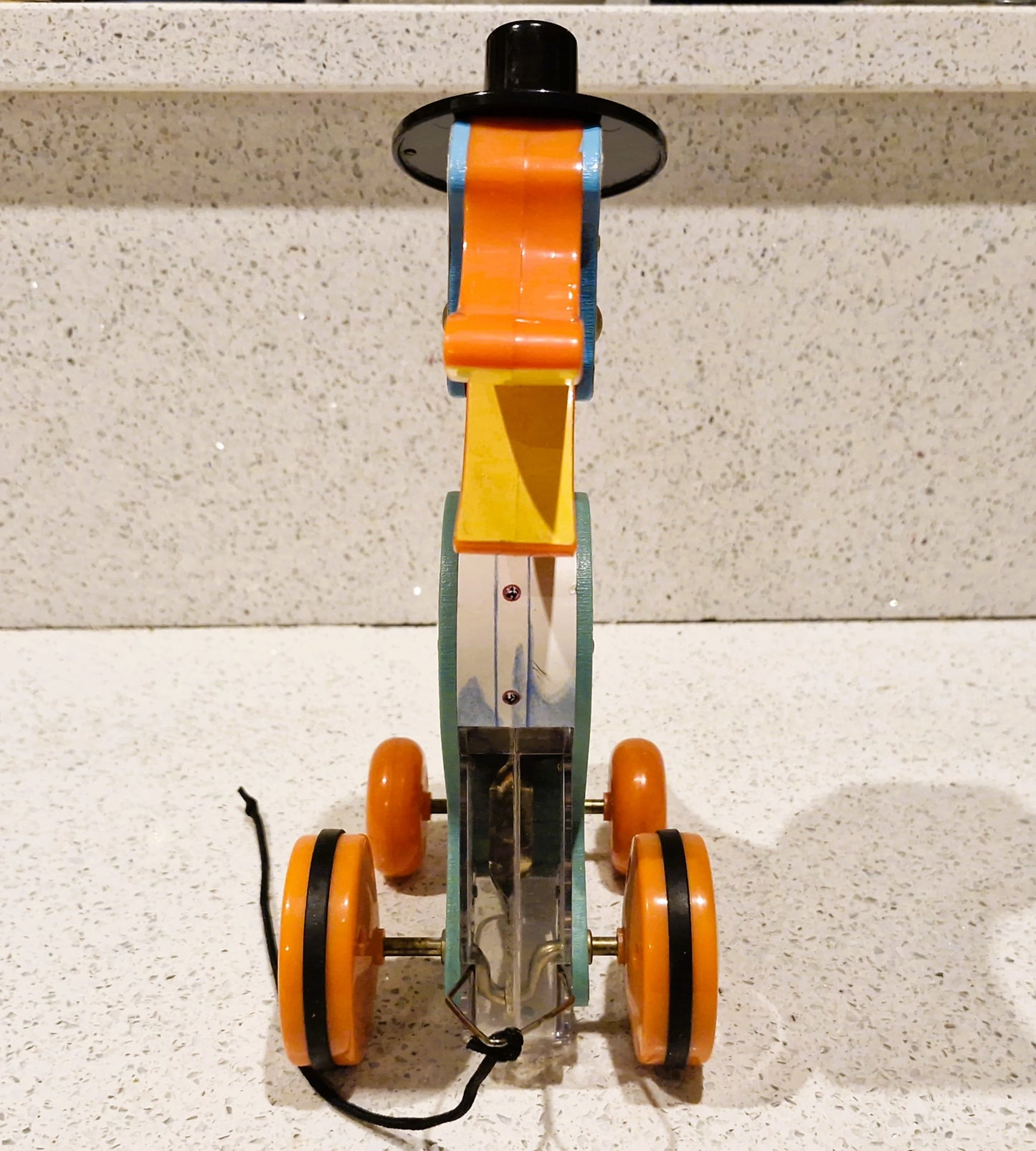 Vintage Fisher Price, Pull along Duck, Dr Doodle Duck, Quacking Duck Pull Toy