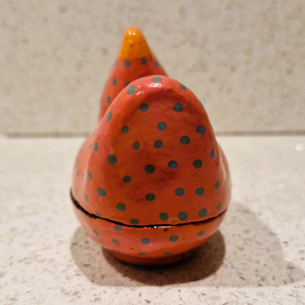 Chicken Shaped, wooden trinket box, Easter, Hen, Chicken, Easter gift, cute, quirky, hand painted
