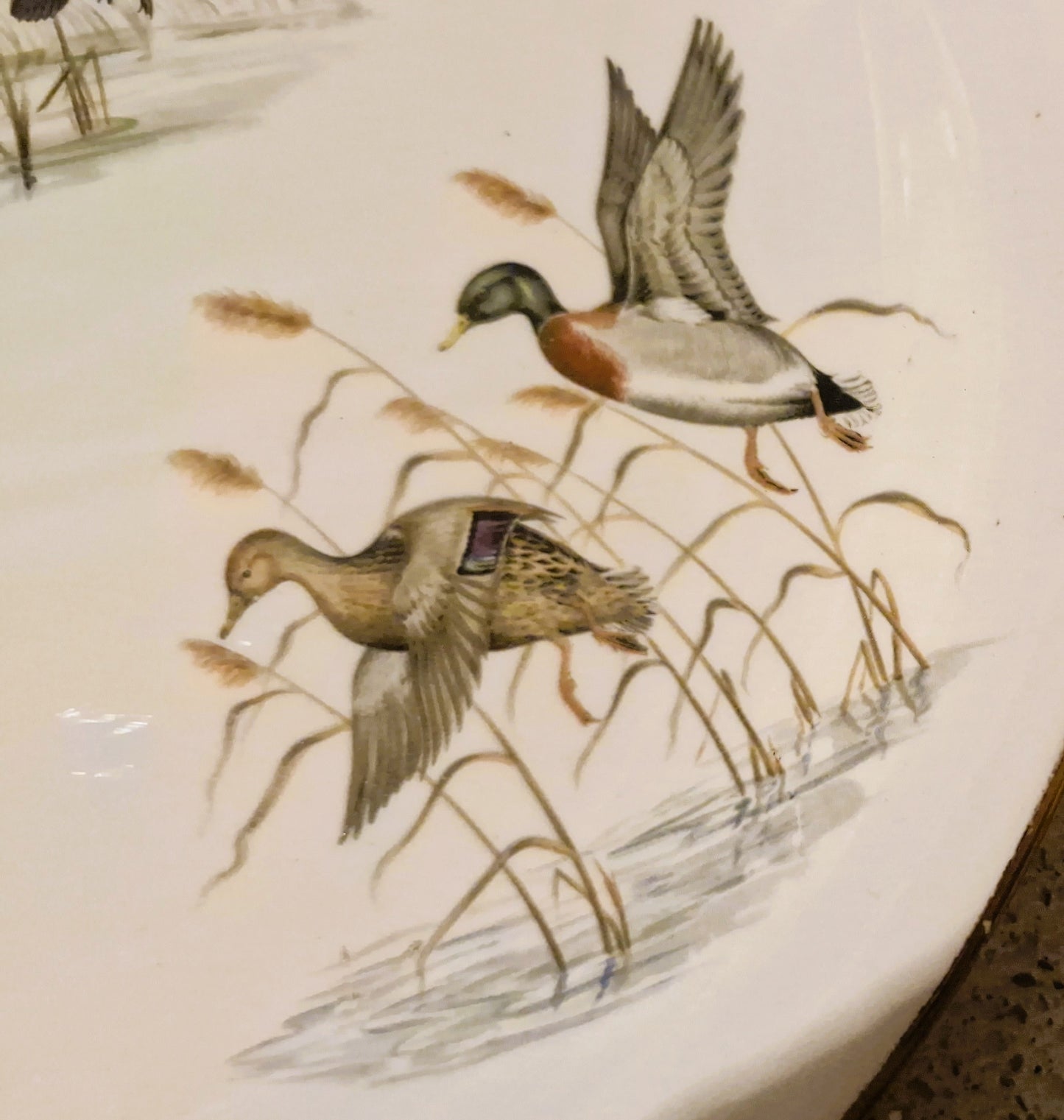 Wildfowl, Wild Ducks Plate, Pheasants, Britannia Designs, Dartmouth Pottery, England