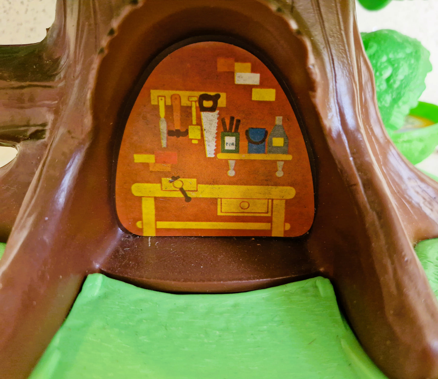 Vintage Palitoy Discovery Time Pop Up Tree House with Family & Car