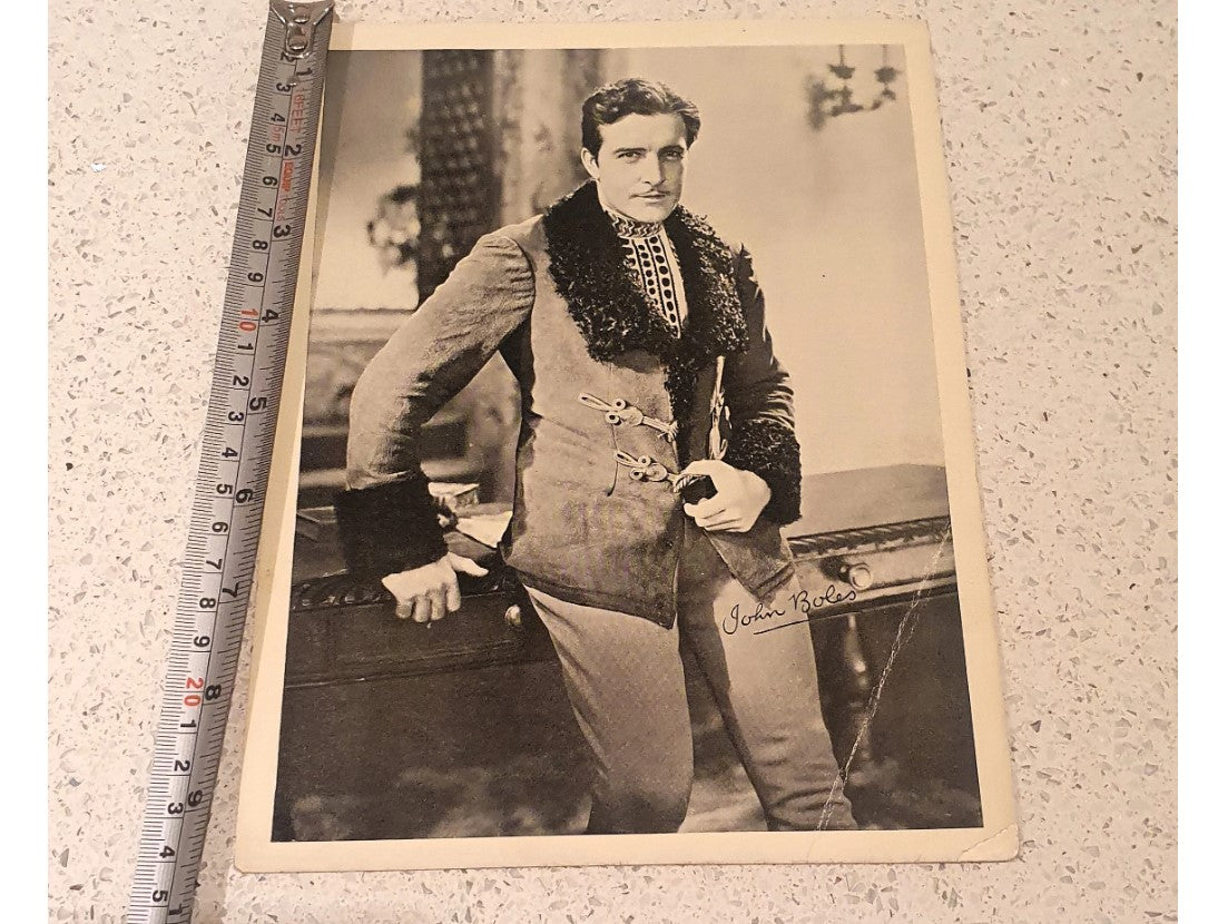 1930s, Hollywood, John Boles Publicity Photo Print - 1920s-1930s Hollywood Actor, Frankenstein, Ria Rita, King of Jazz, etc etc