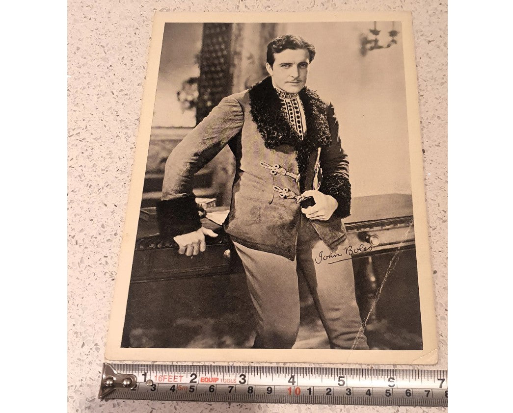 1930s, Hollywood, John Boles Publicity Photo Print - 1920s-1930s Hollywood Actor, Frankenstein, Ria Rita, King of Jazz, etc etc