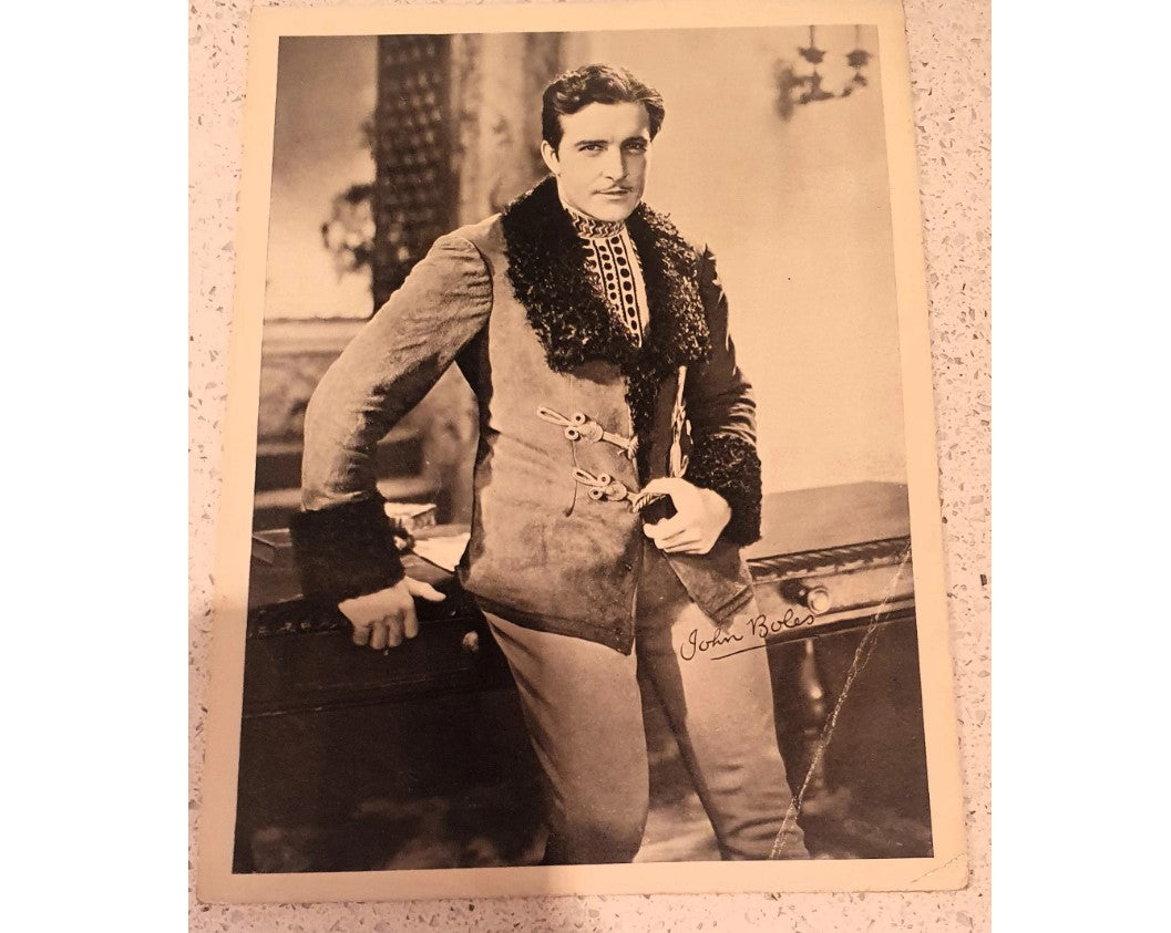 1930s, Hollywood, John Boles Publicity Photo Print - 1920s-1930s Hollywood Actor, Frankenstein, Ria Rita, King of Jazz, etc etc