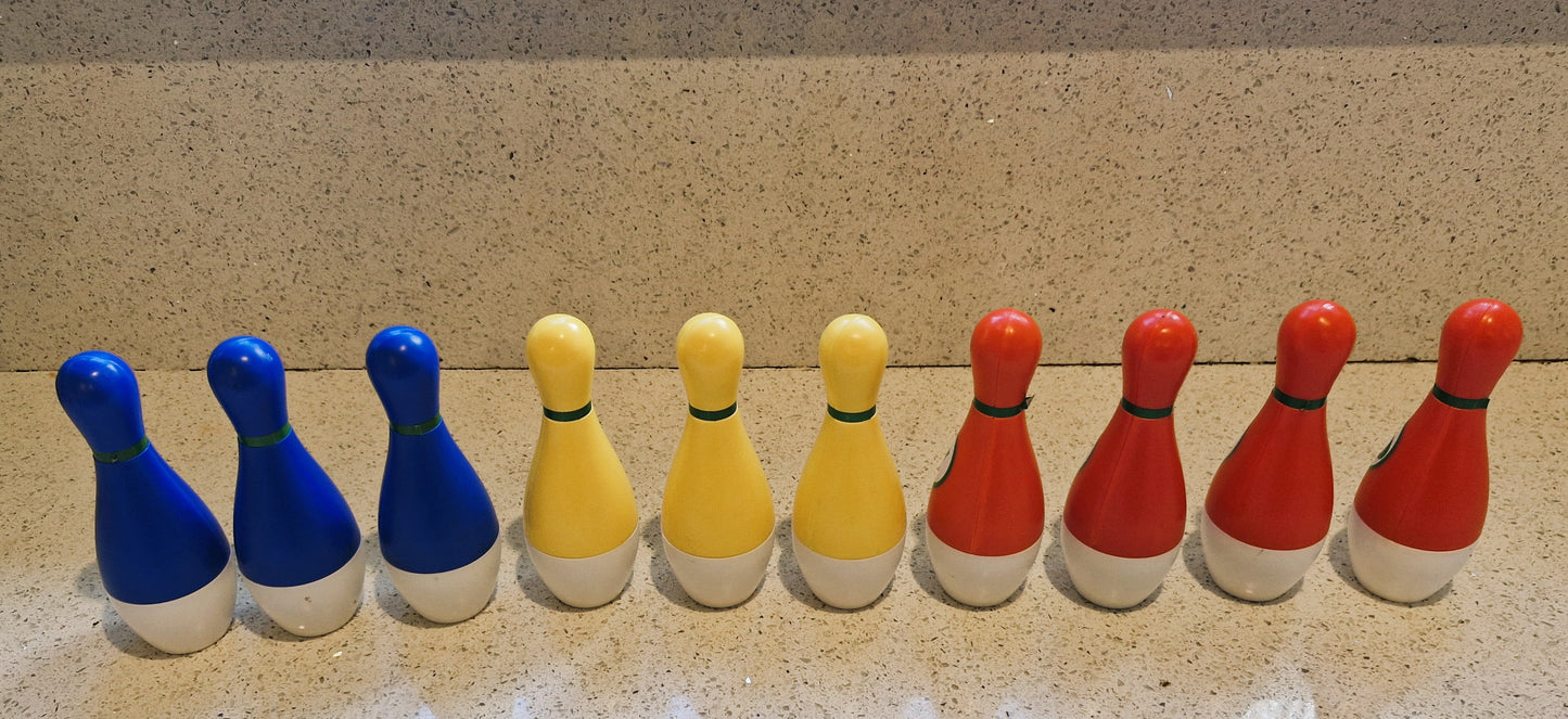 Chad Valley Bowling Set championship, Ten Pin Bowling Set, Kids, 80s, Toy, Toys