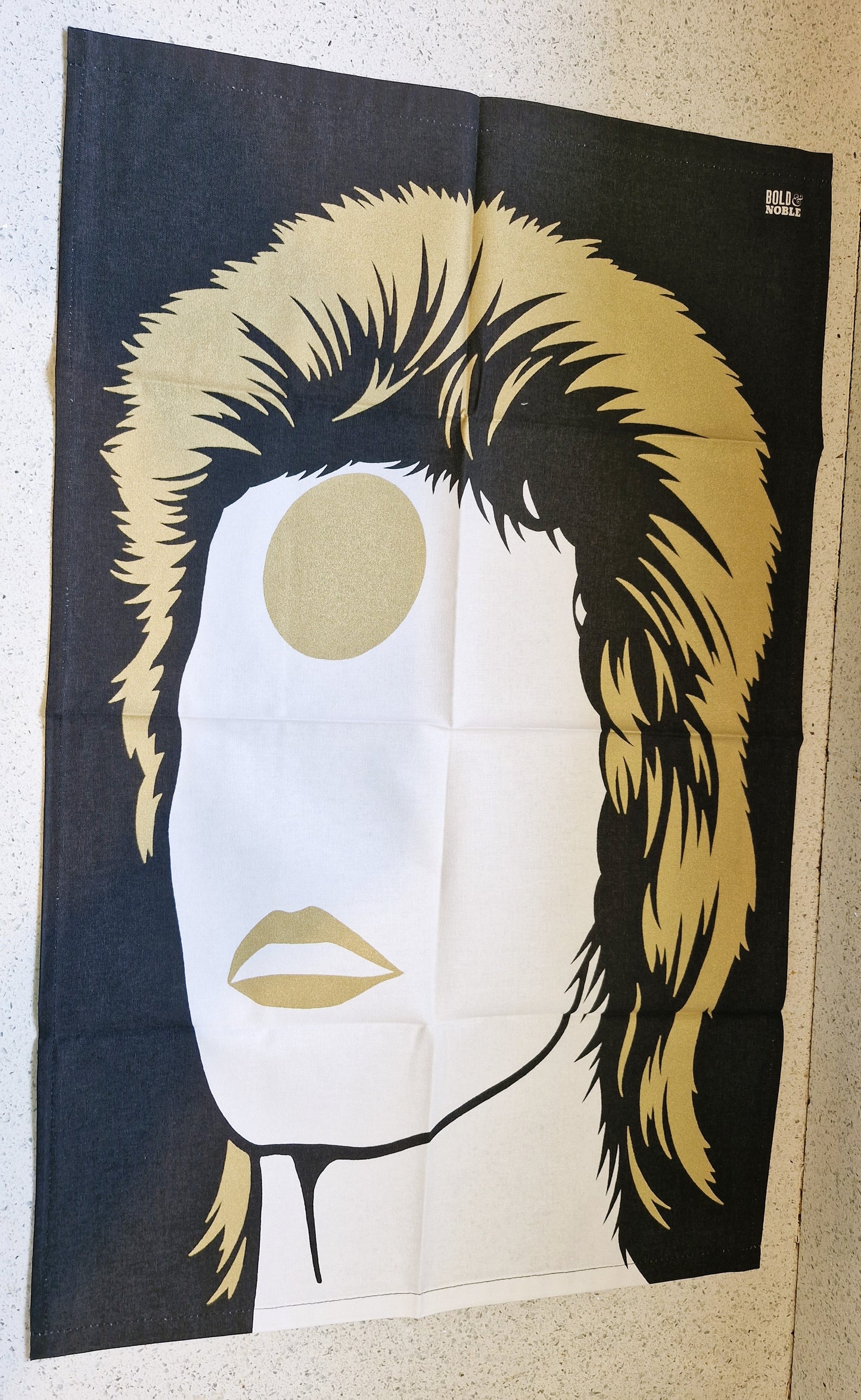 David Bowie Tea Towel, Bold and Noble, Pop Art, David Bowie Print