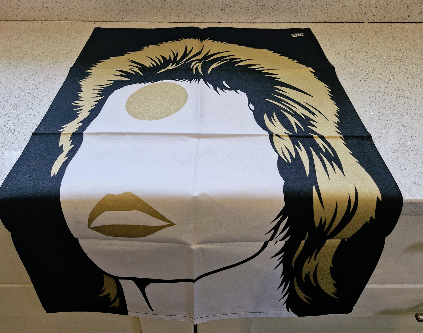 David Bowie Tea Towel, Bold and Noble, Pop Art, David Bowie Print