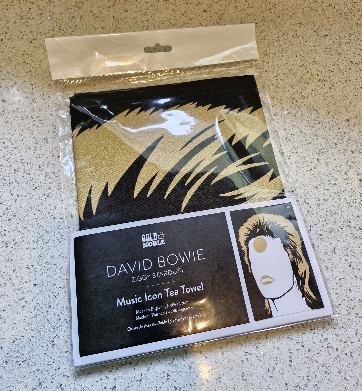 David Bowie Tea Towel, Bold and Noble, Pop Art, David Bowie Print