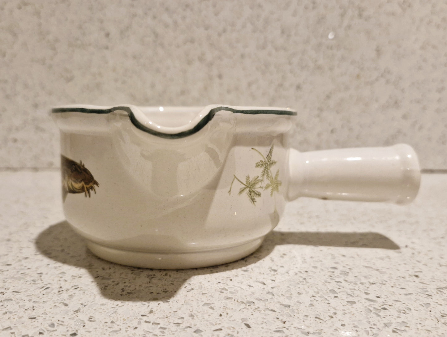 Fish Sauce Jug, Old English Ironstone,  Sauce Boat, Simpsons, English Ironstone, Spined Loach, Fish, Serving, Course Fishing,  Fly Fisherman