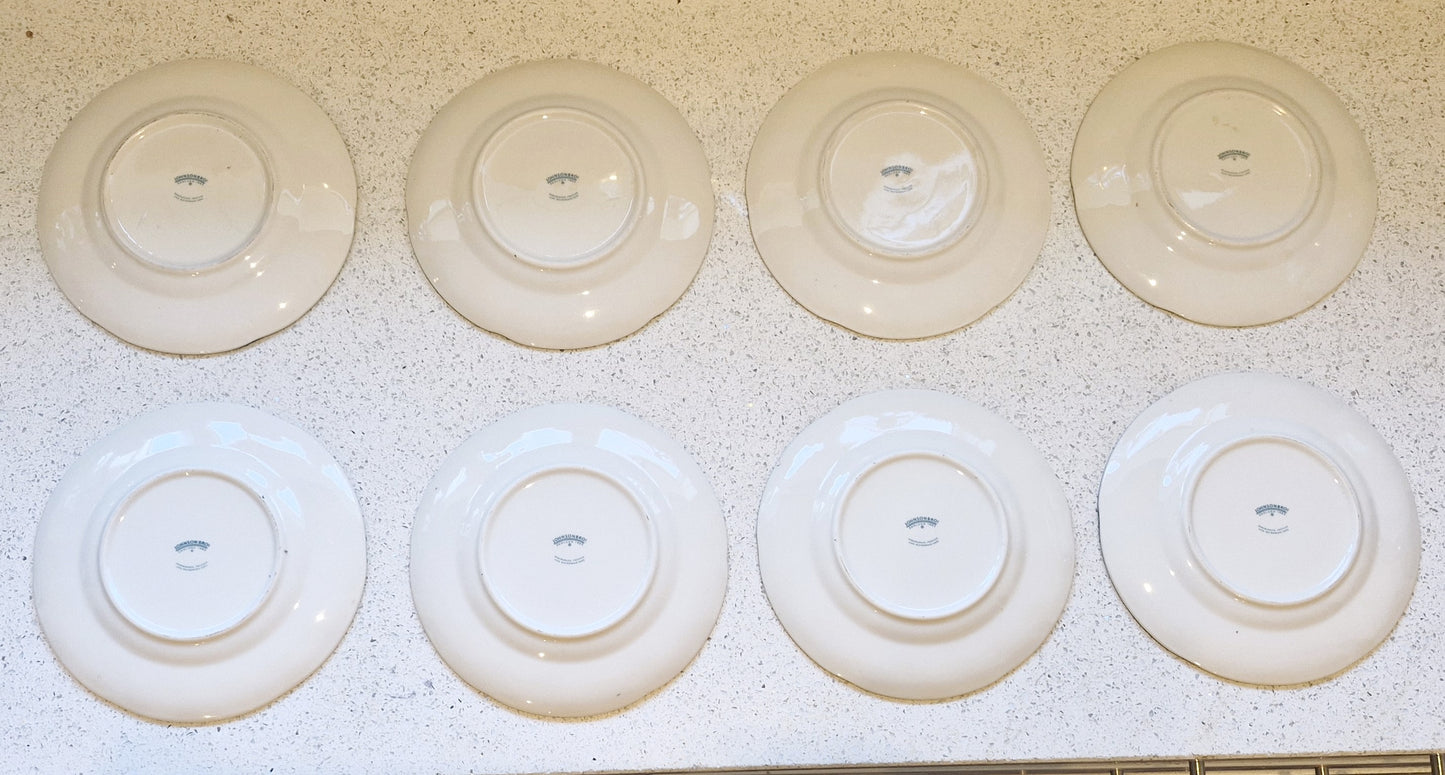 Duck Plates, Wildfowl, English, Johnson Bros. Brookshire, Made in England, Salad Plate, Salad Plates, Ducks, English Ducks