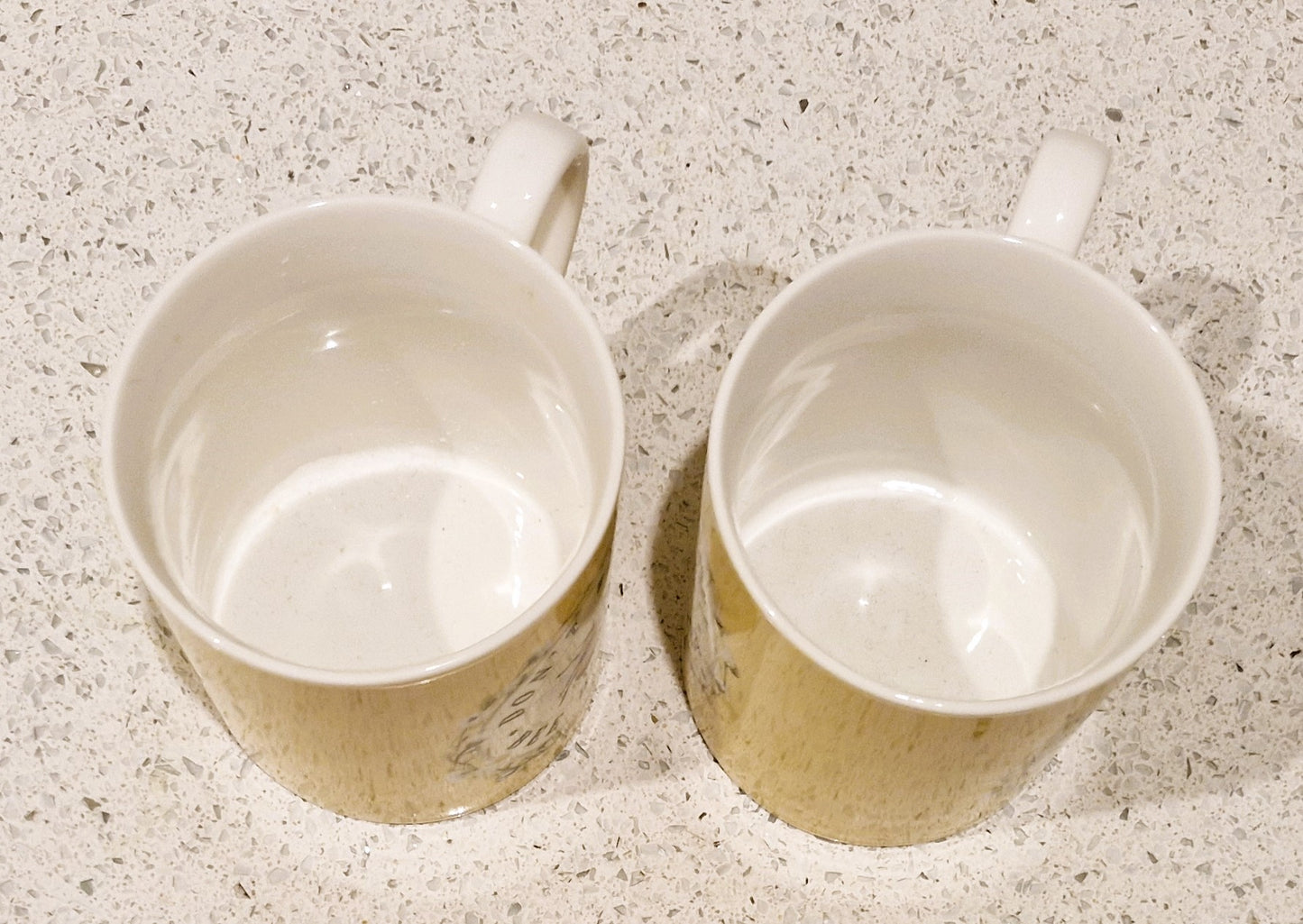 Don't Worry Bee Happy Mugs, Vintage Bee Mugs, Honey Bee, Mugs, Bee Kepper,