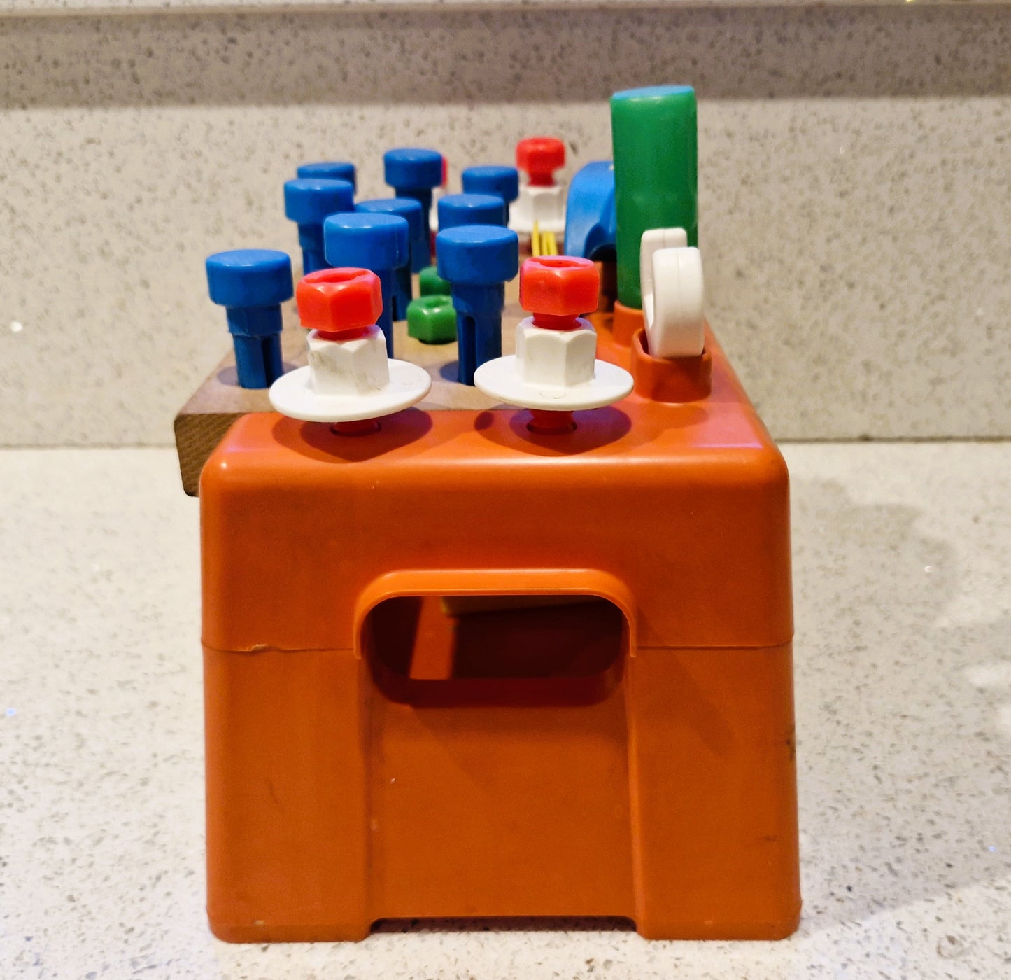 Vintage, Fisher Price Work Bench,  Fisher Price Tool Box, Fisher Price, Carpenter, Pretend Play
