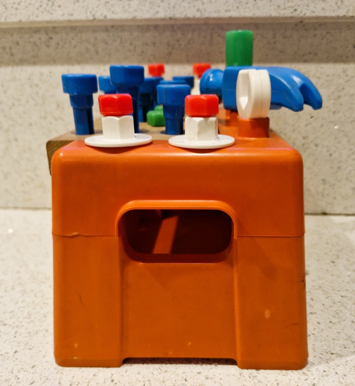 Vintage, Fisher Price Work Bench,  Fisher Price Tool Box, Fisher Price, Carpenter, Pretend Play