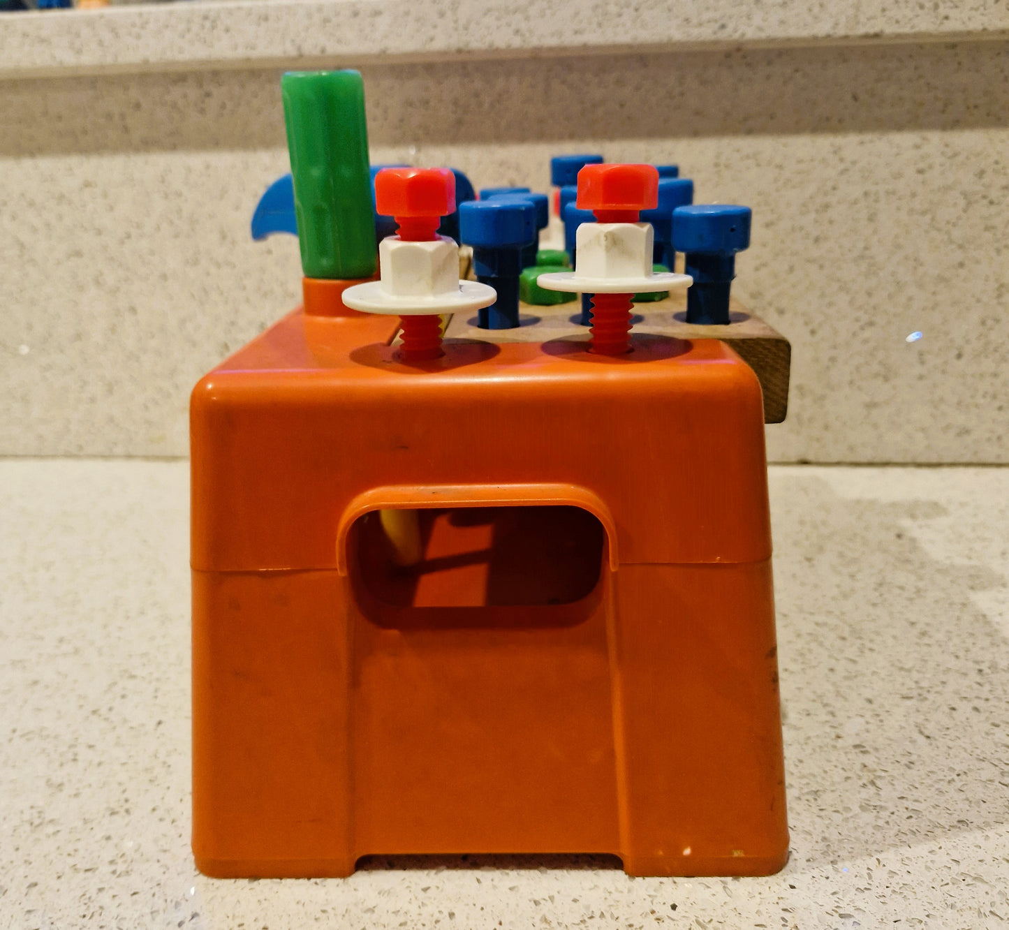 Vintage, Fisher Price Work Bench,  Fisher Price Tool Box, Fisher Price, Carpenter, Pretend Play