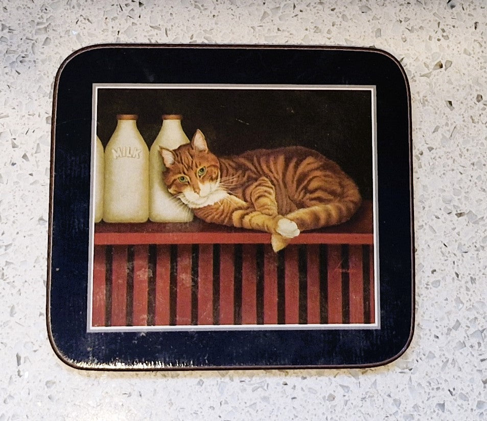 Ashdene by Australia, Cat Coasters, Free Kittens, Vintage, Quirky Cats, cute Cats, Vintage Cats, Cat Lovers, Gift, Quirky cats,