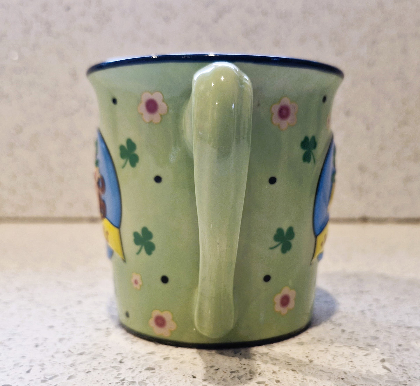 Vintage Irish Mates Mug: Quirky Leprechaun Luck Gift