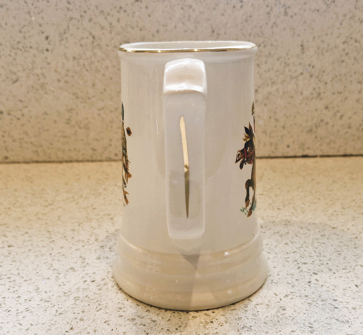Hunting Mug, Hunting Stein, Hunting, Pint Glass, Tankard, Huntsman, Shooting, Weatherby, Hanley, Royal Falcon Ware, Stein, Pheasant