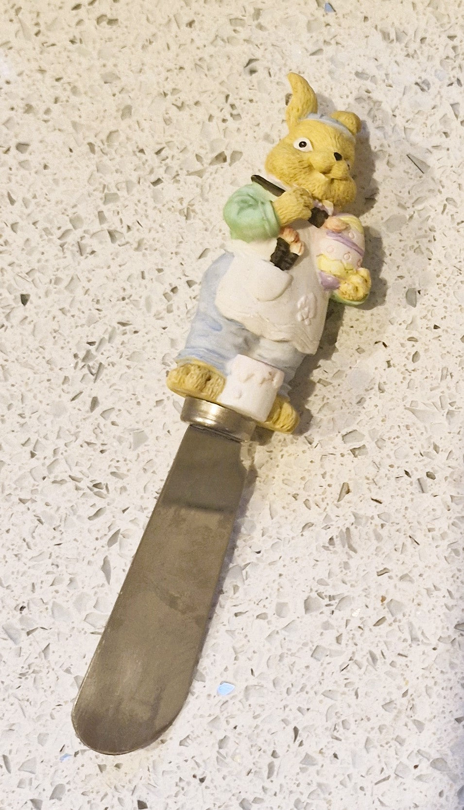 Vintage Easter Bunny Butter spreaders, Rabbit Butter Spreaders, Boston warehouse