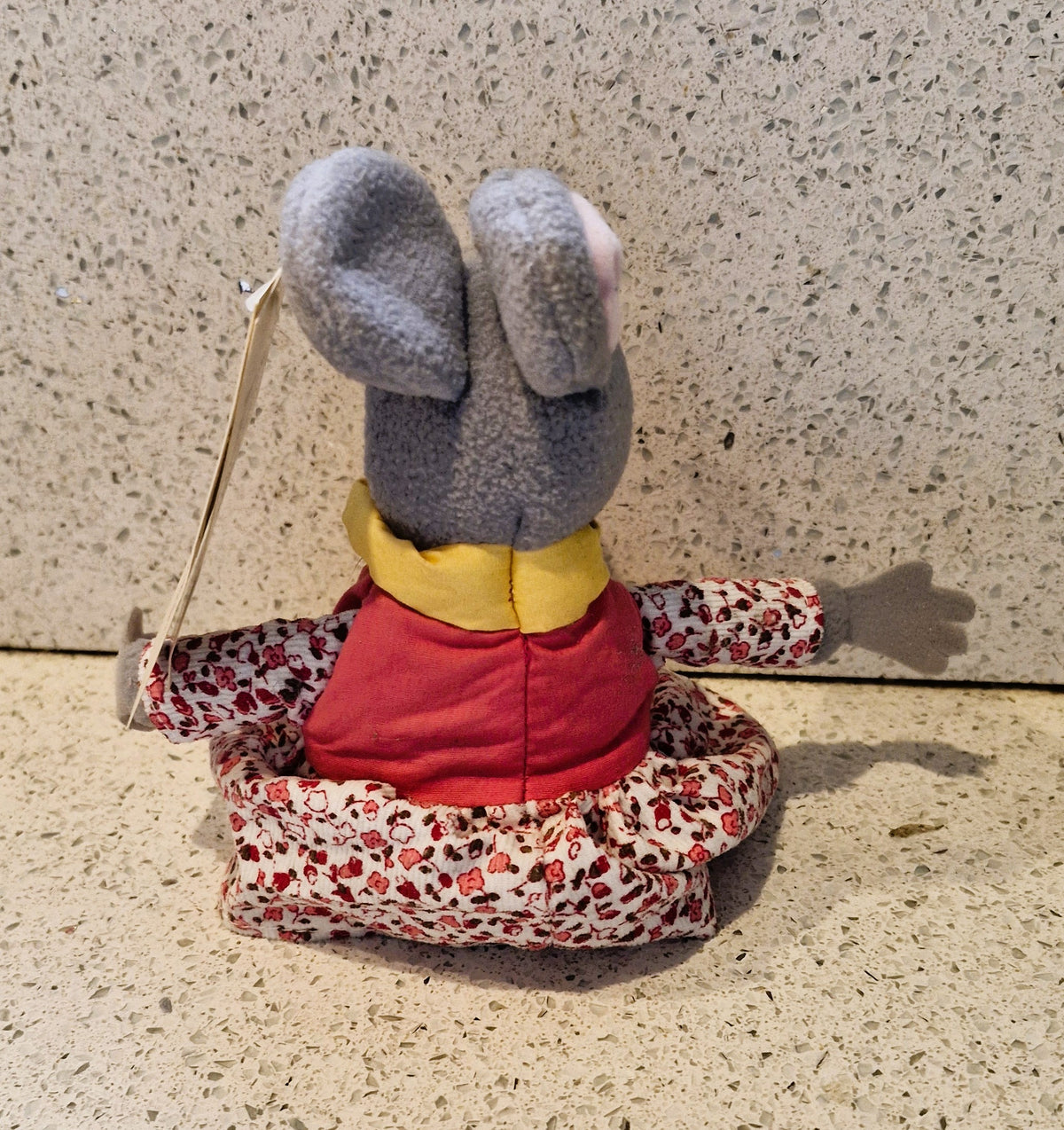 Bagpuss, Lizzie Mouse, Plush Toy, Singing, Sticky with Oranage Squash', RARE - Working, Immaculate