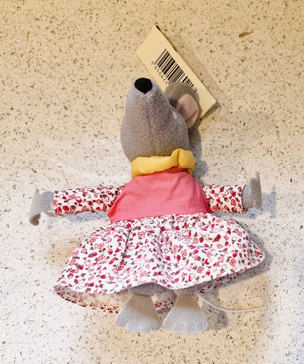 Bagpuss, Lizzie Mouse, Plush Toy, Singing, Sticky with Oranage Squash', RARE - Working, Immaculate