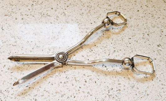 Vintage Silver Plated Art Deco / Arts and Crafts Grape Scissors, English
