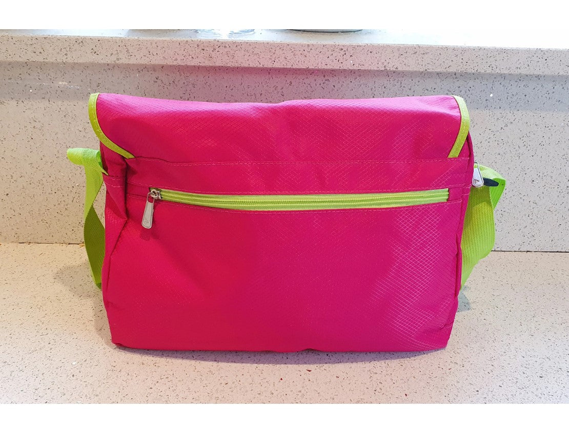 Neon Pink, Adidas messenger bag, ADIDAS Sport, Shoulder Bag,