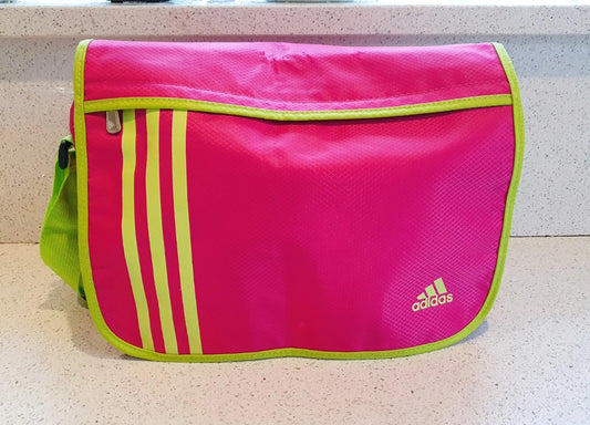 Adidas messenger bag, ADIDAS Sport, NEON, Shoulder Bag, Pink, Green
