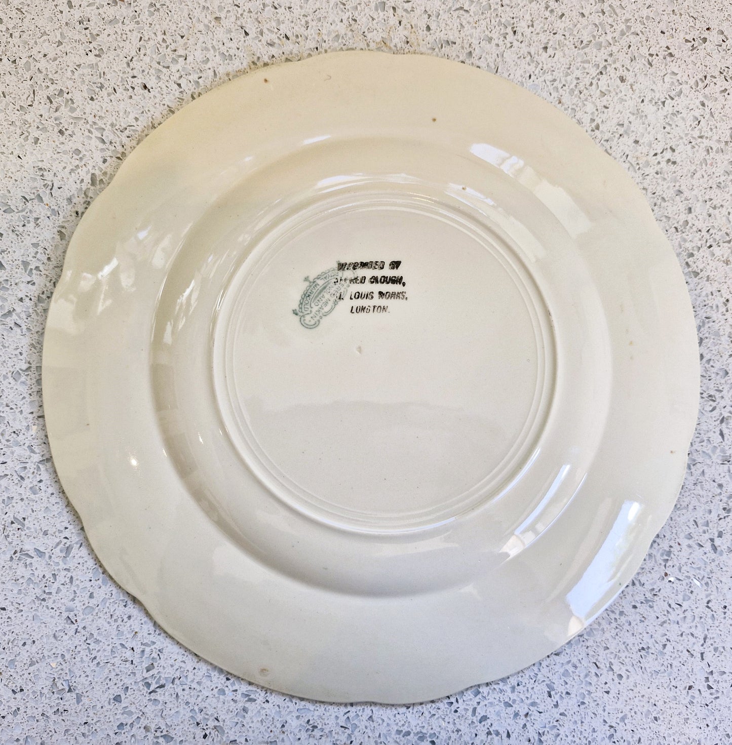 Alfred Meakin, Plates, Clough Plates, Alfred Clough, Made in England, Art Deco Hand Painted Plates, Longton, England 