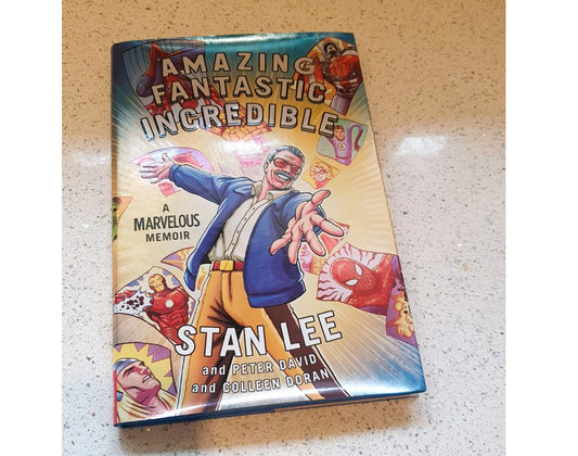 Amazing Fantastic incredible, A Marvelous Memoir, Stan Lee, Peter David, Colleen Doran, Marvel Book