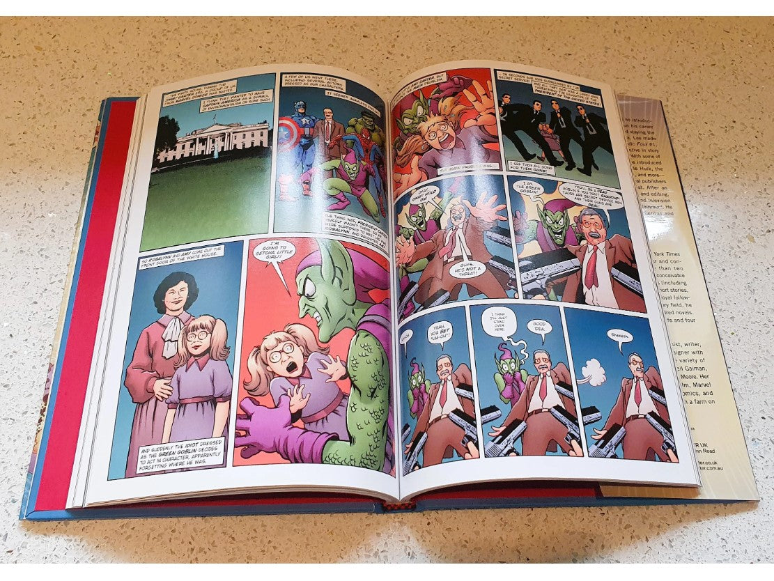Amazing Fantastic incredible, A Marvelous Memoir, Stan Lee, Peter David, Colleen Doran, Marvel Book