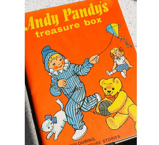 Andy Pandy Annual, Andy Pandy Treasure Box, Book, Vintage Children's Books, English, 