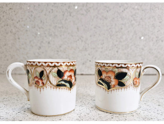 Antique, Paragon, Fine Bone China, Espresso Cups, Coffee Cups, Espresso, Demitasse, price is for both cups, very good condition