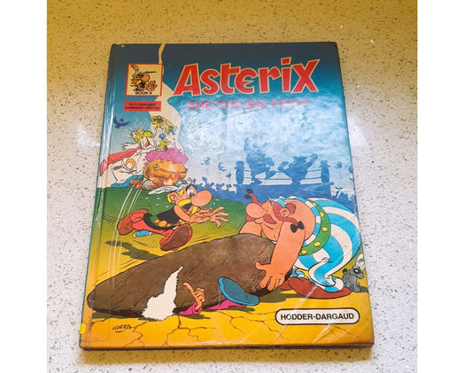 Asterix and the Big Fight, Hard Cover by Goscinny. 1989, English Edition, Hodder Dargaud, Graphic Novel, Comic, Historic Gauls