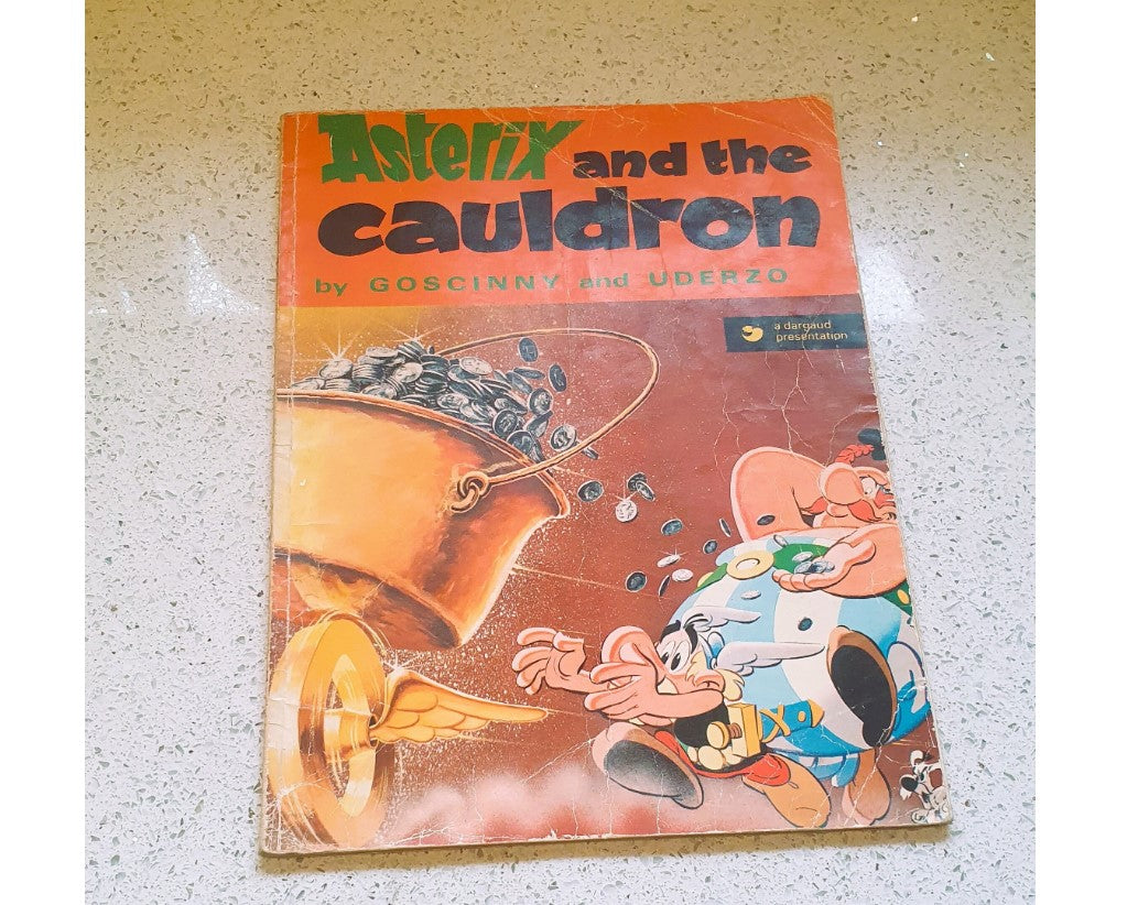 Asterix and the Cauldron by Goscinny & Uderzo, Paperback Book, Vintage